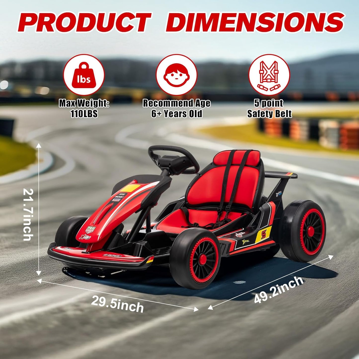 iKart™ 24V Electric for Kids - BLACK FRIDAY SALE